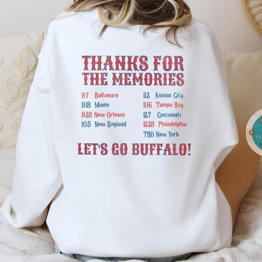 Buffalo Football Ralph Stadium Farewell Season Retro Sweatshirt